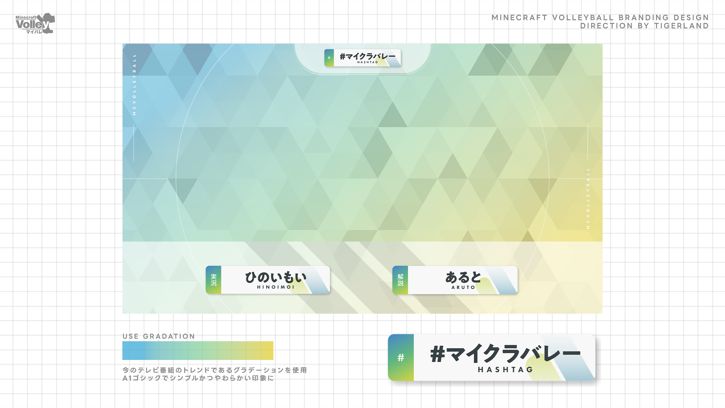 マイクラバレーボール ブランディング